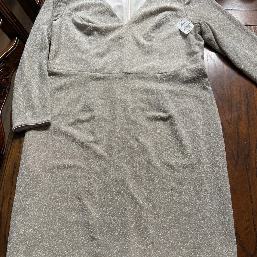 Dress The Population Riley Dress Metallic - Picture 4 of 11